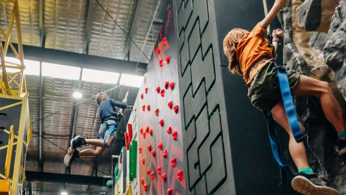 8yo girl’s horror fall from climbing wall