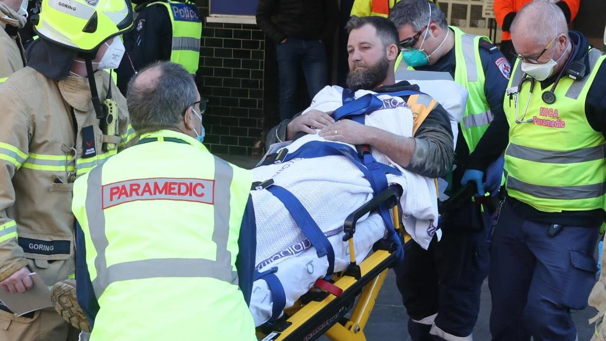 Four injured at Melbourne CBD worksite