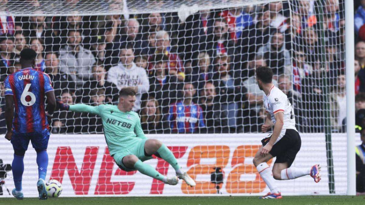 Jota strike downs Palace for table-topping Liverpool