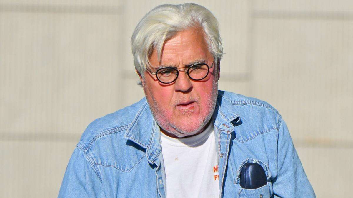 Jay Leno jokes new face is 'better' than his old one two years after horror accident