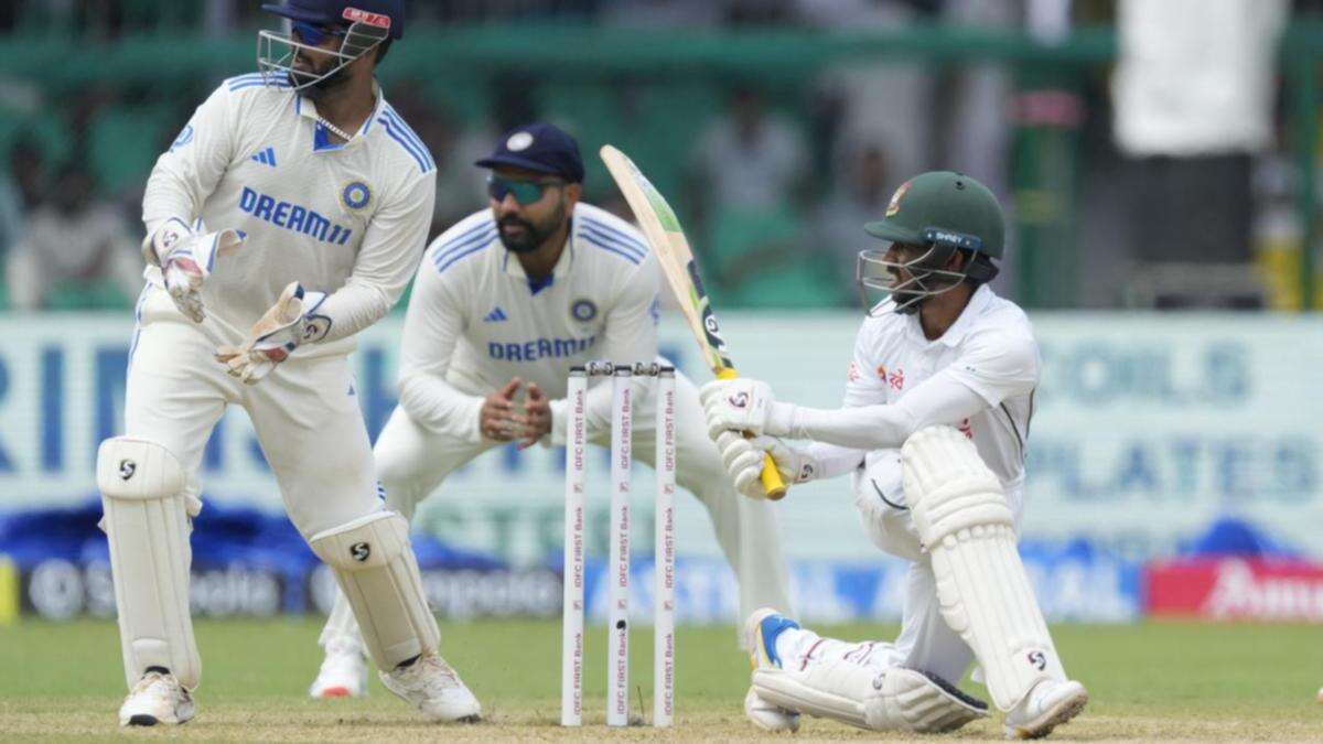 Bangladesh 3-107 as rain hits second Test in Kanpur