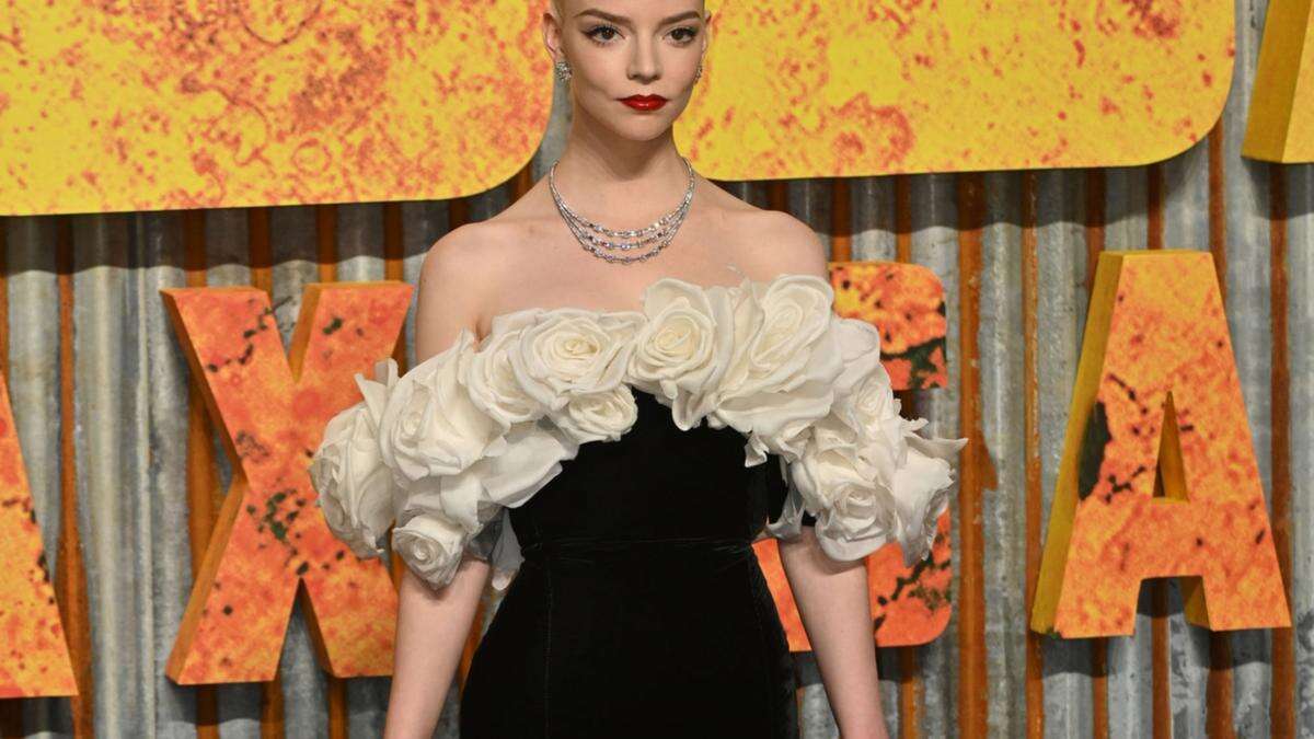 Anya Taylor-Joy's 'love story' was sewn into her wedding dress