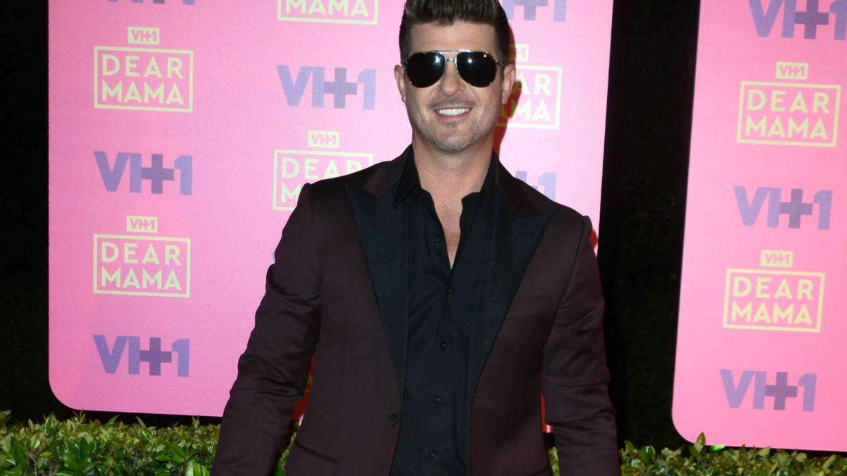 Robin Thicke's teenage son refused to let his dad record one of his songs