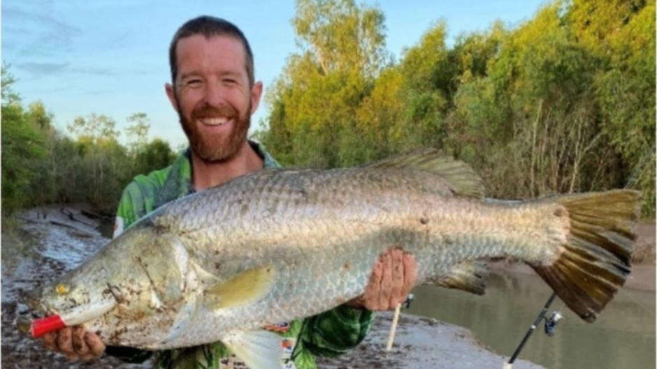 WA man reels in massive barramundi in fishing comp