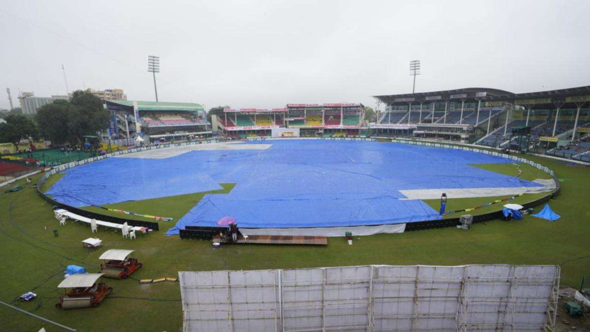 Rain washes out day two of India-Bangladesh Test