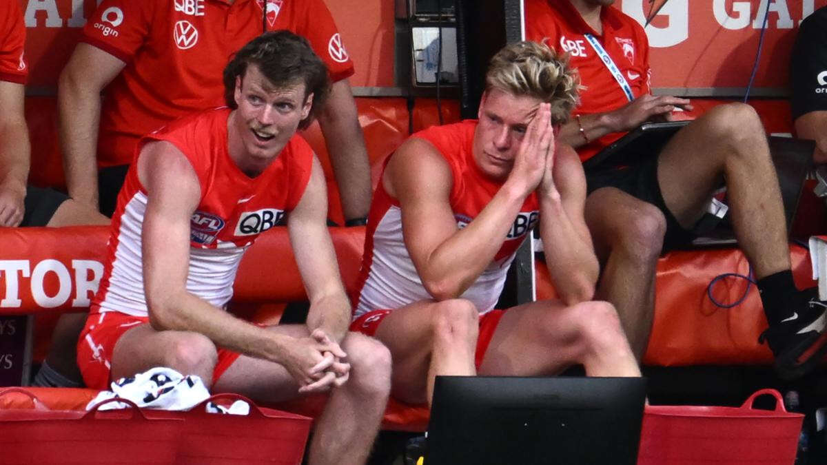 Heeney slammed for grand final performance despite injury