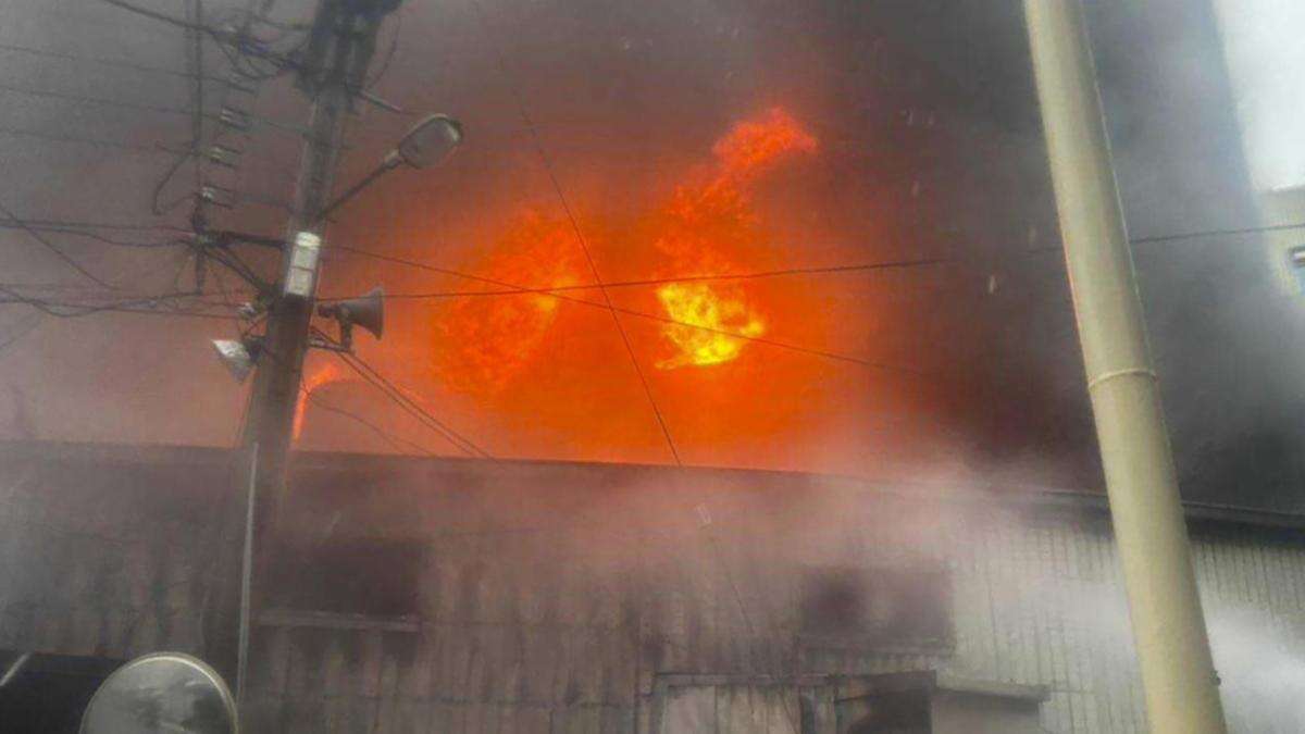 Taiwan hospital fire kills 9 as typhoon batters island