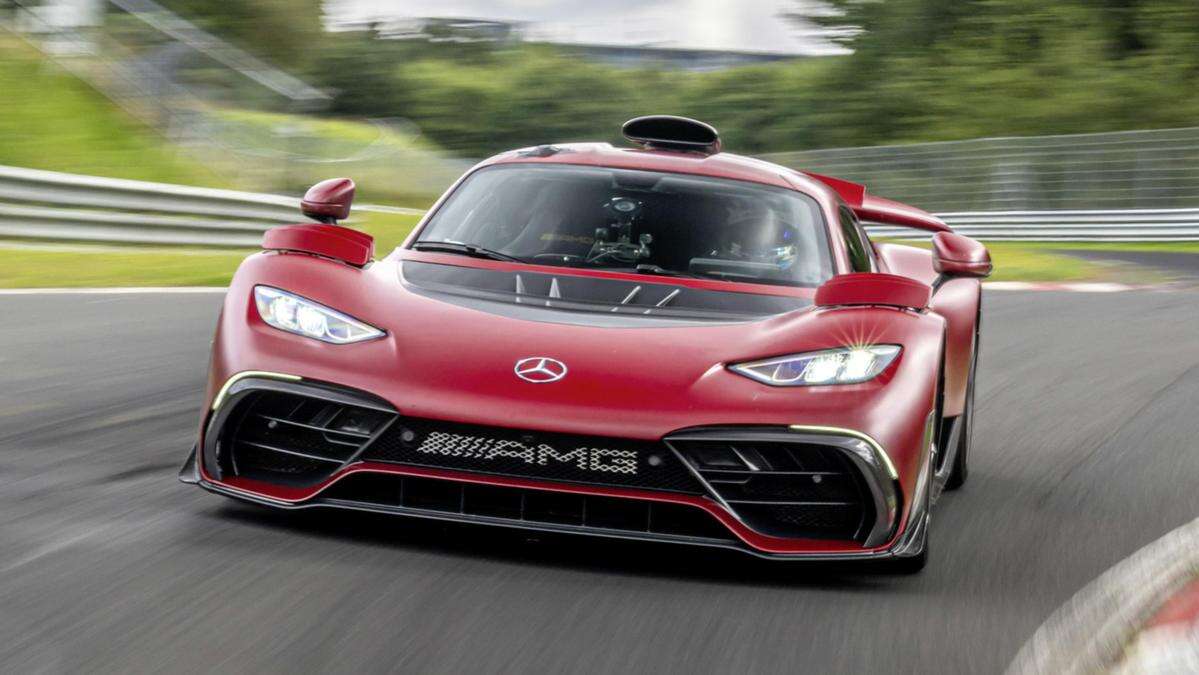 Watch the Mercedes-AMG One shatter its own Nurburgring lap record