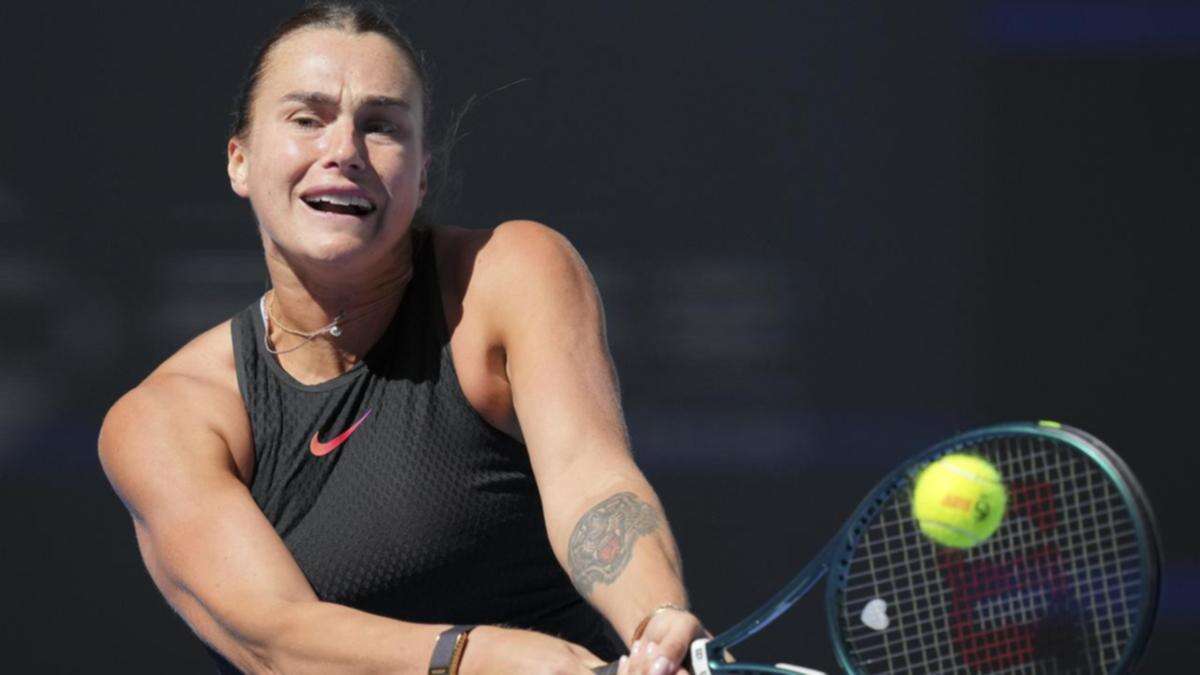 Sabalenka crushes Keys, equals career-best win streak