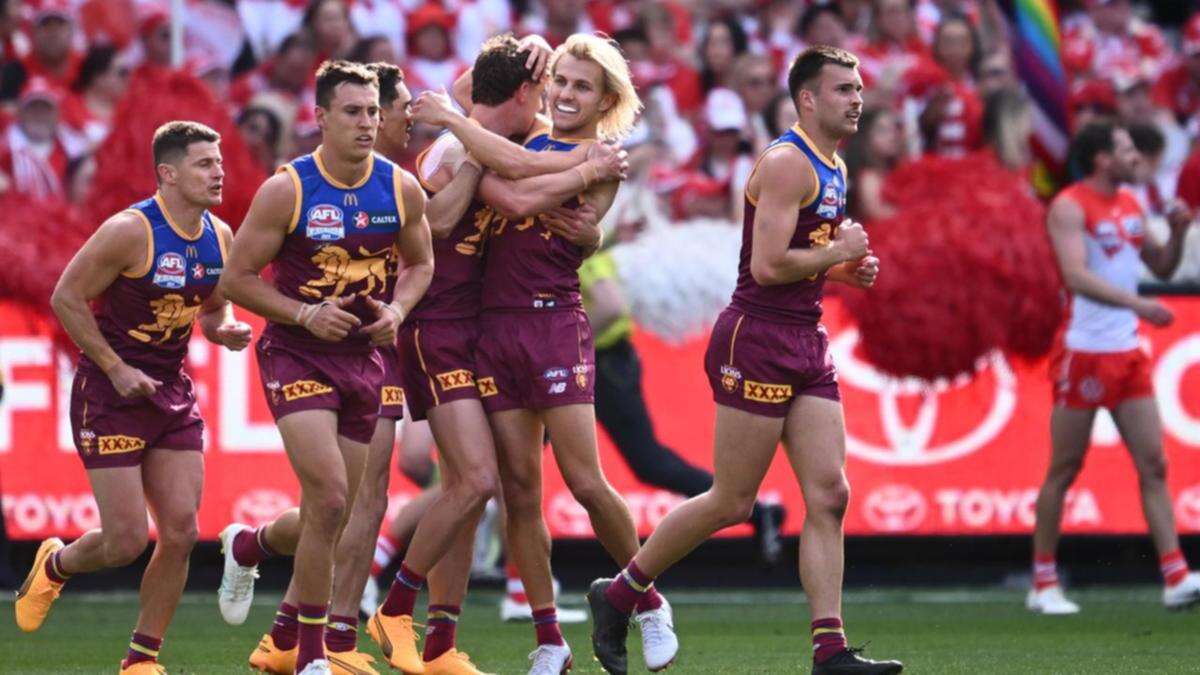 Lions run riot for first AFL flag since three-peat