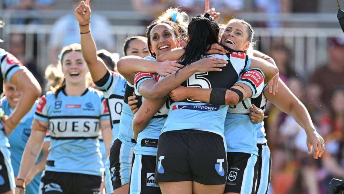 Sharks left speechless after pulling off NRLW first