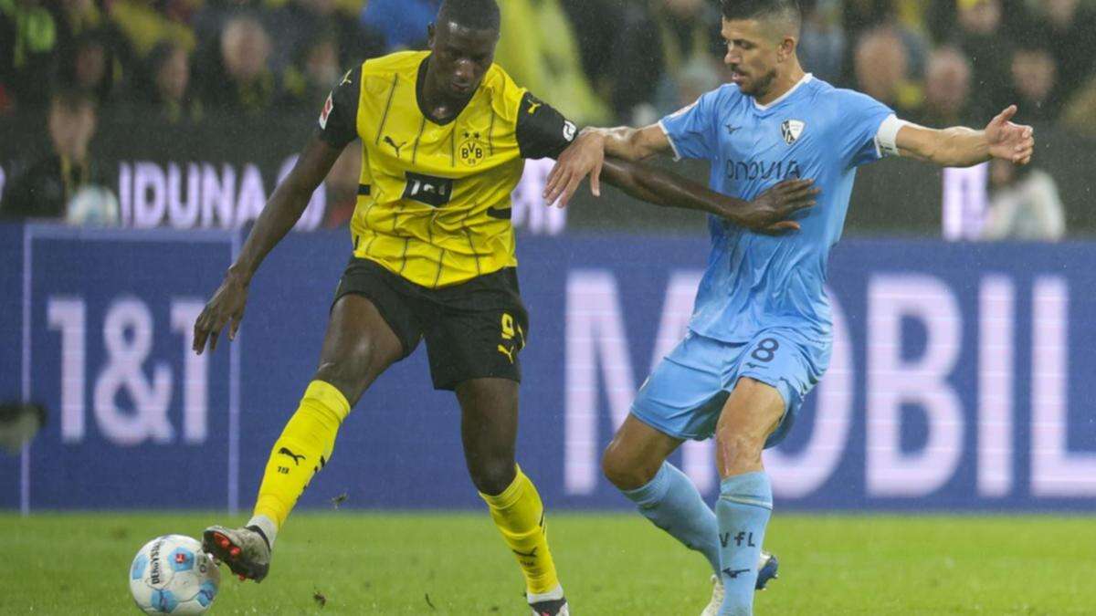 Dortmund overturn two-goal deficit to beat Bochum 4-2