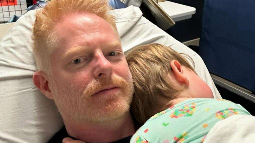 Jesse Tyler Ferguson spent Thanksgiving in hospital with son