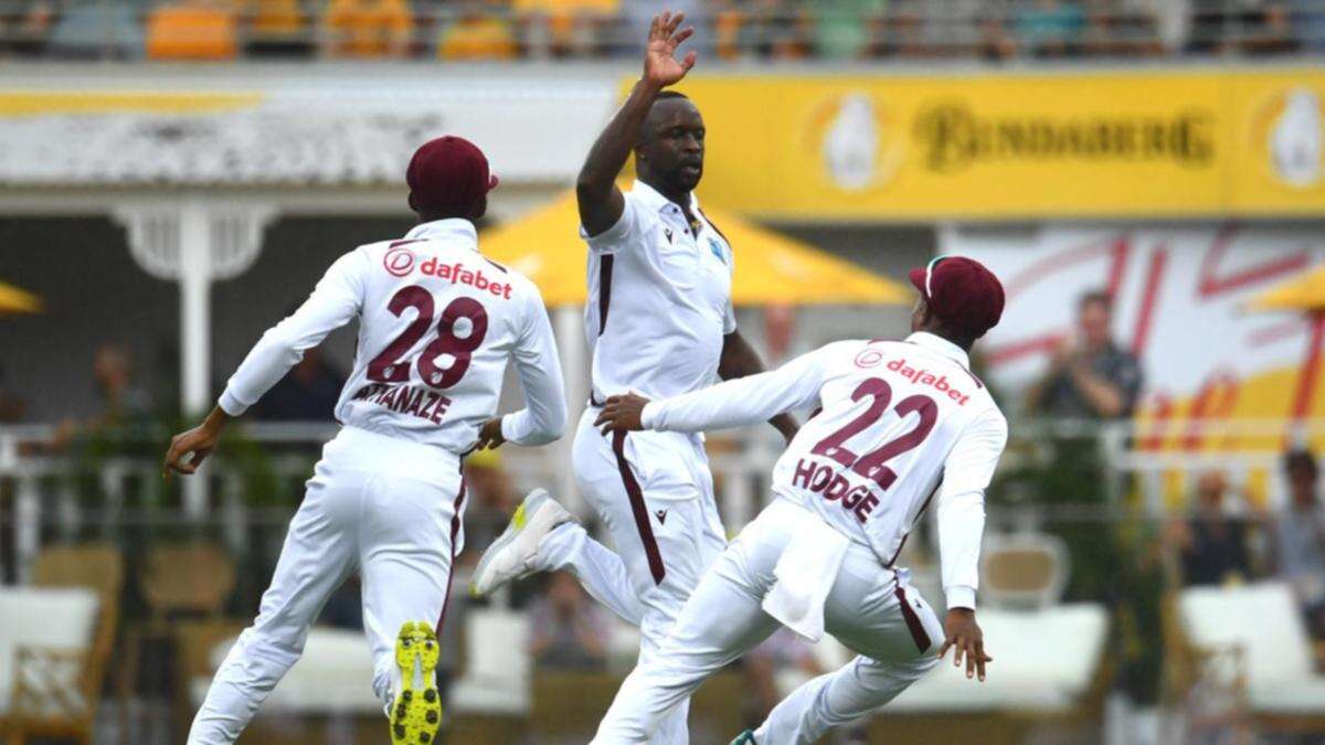 Bad weather limits Bangladesh on day one at Sabina Park