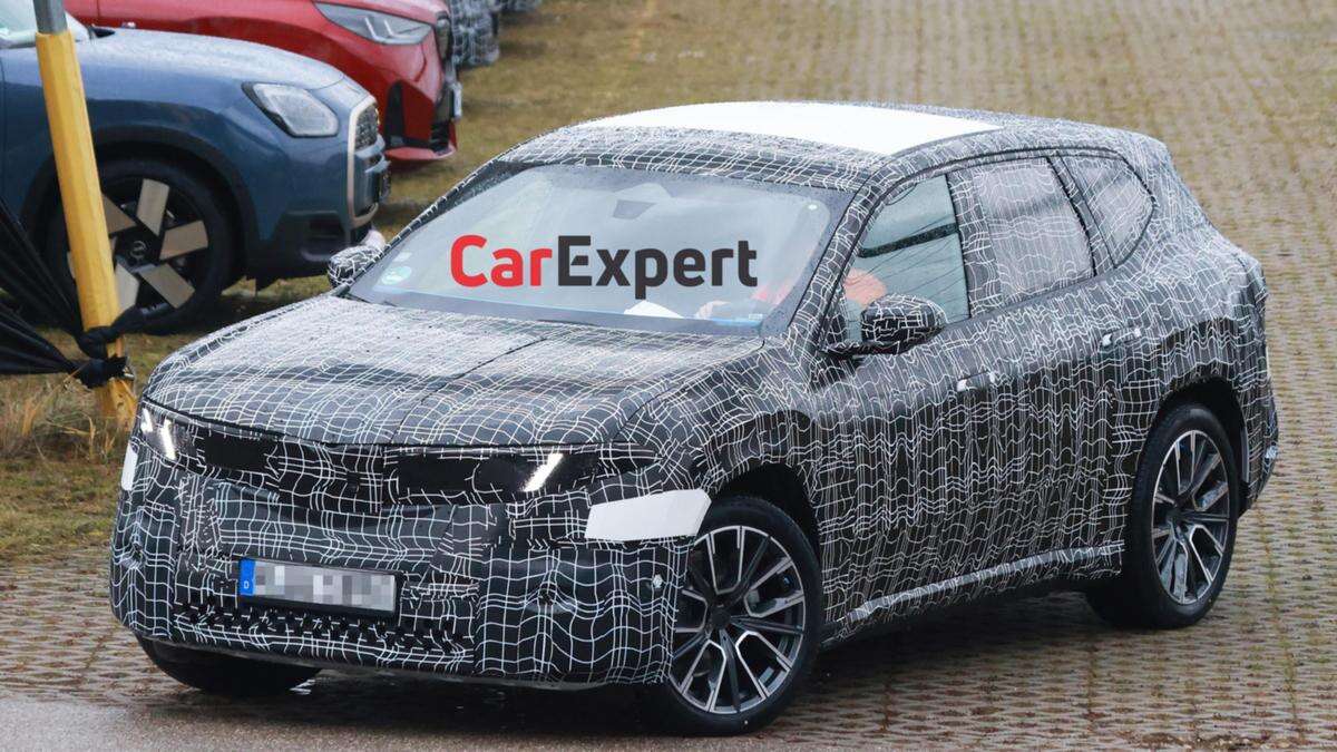 2026 BMW iX3: New-generation electric SUV spied again