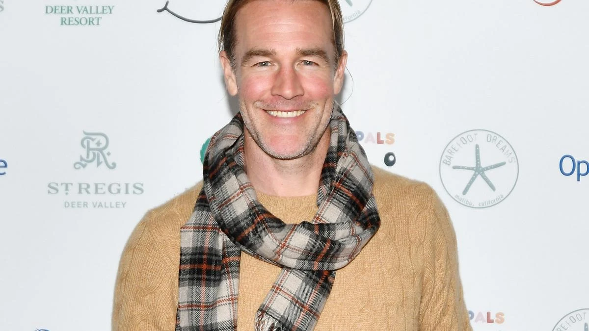 James Van Der Beek feeling thankful after 'tough year'