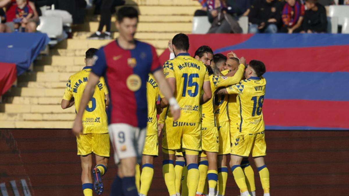 Las Palmas crack the Barcelona code in Spain's La Liga