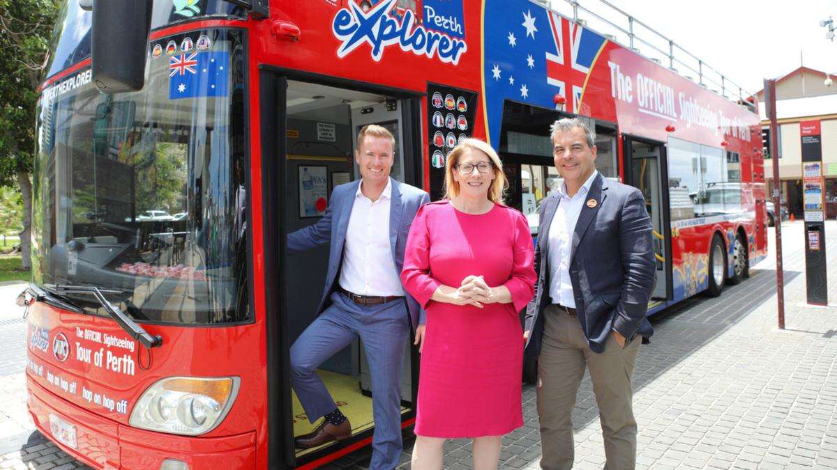 Double-decker explorer bus returns to coastal Perth suburbs