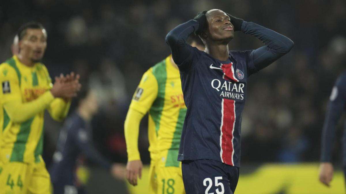 PSG held, Kalimuendo bags hat-trick in Ligue 1 rout