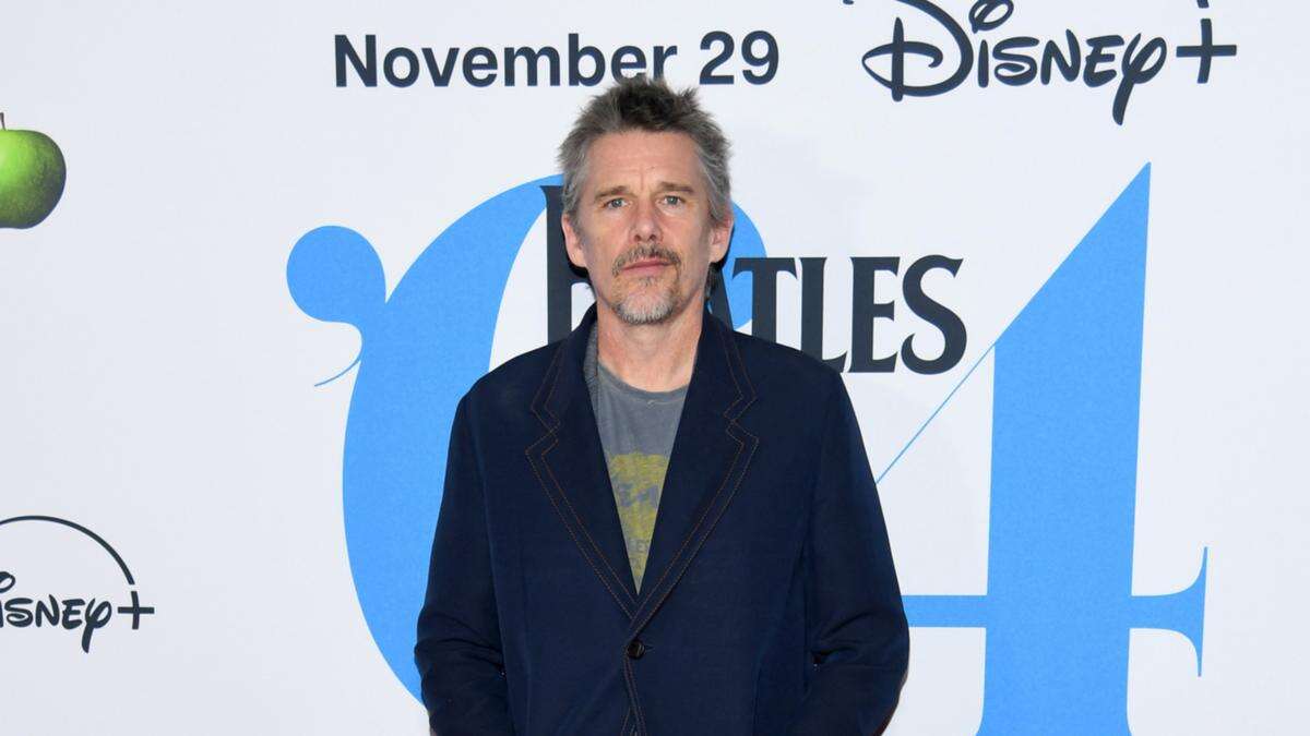 Ethan Hawke is a clothes hoarder and still wears tops from the '90s