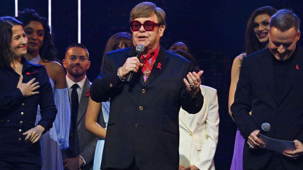 Sir Elton John’s band feared he had been shot on stage after he was hit by ‘metal hash pipe’