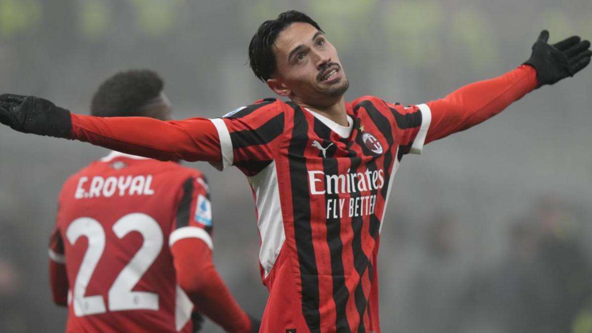 Reijnders shines through fog as Milan score Serie A win