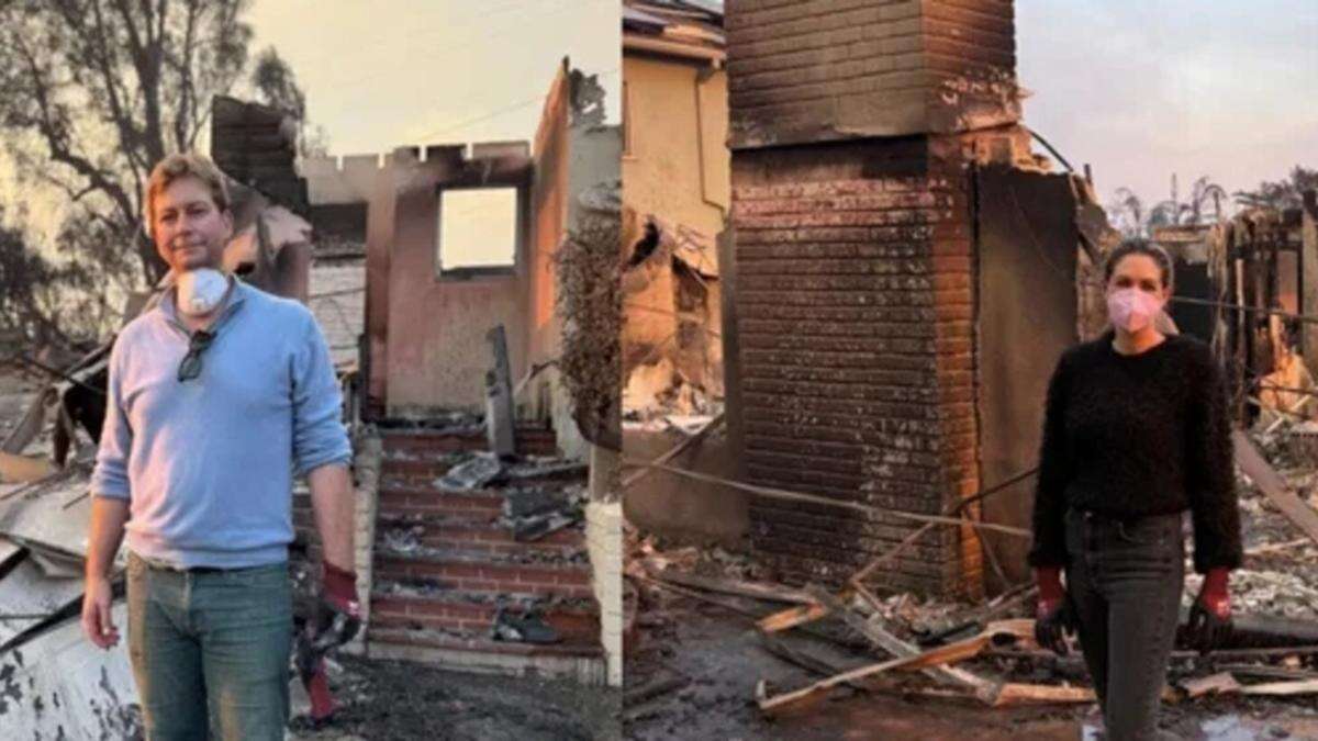 Australian mum loses everything in LA fire