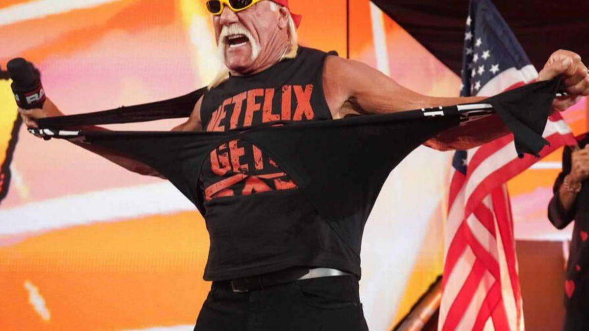 Hulk Hogan 'disappointed' by WWE fans booing him on Raw Netflix debut