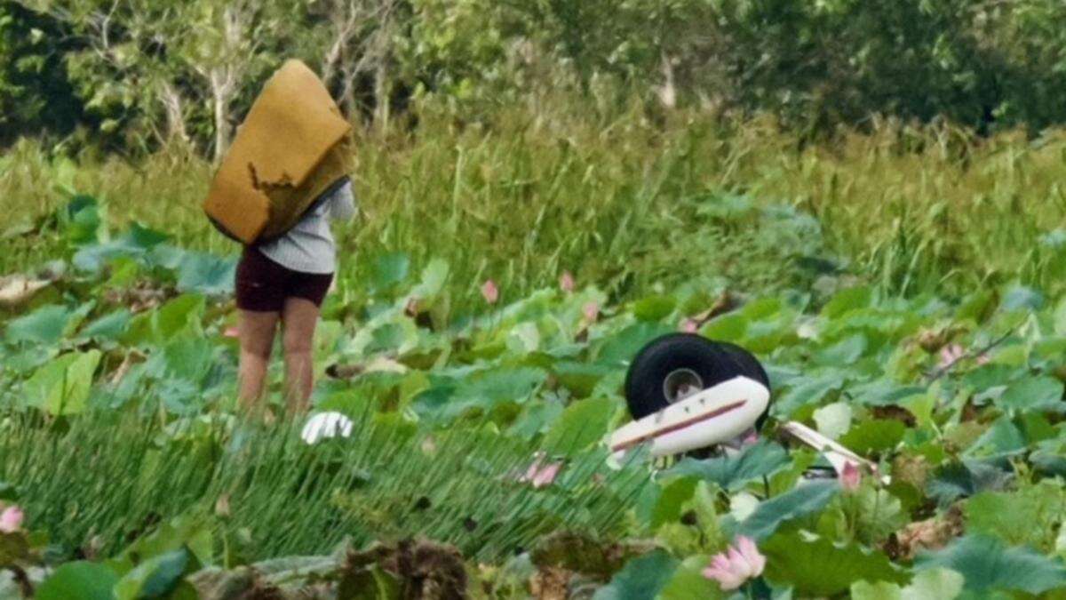 Pilot dead after crash into croc-infested dam