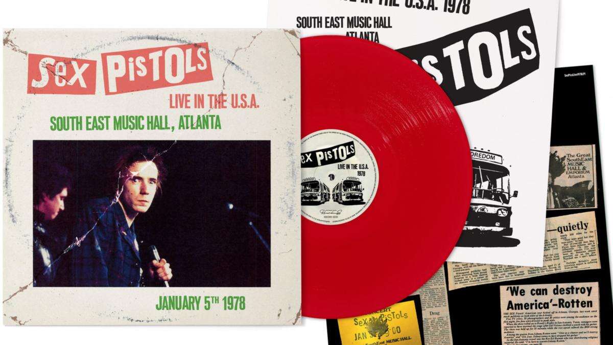 Sex Pistols to release three live albums from raucous 1978 US tour