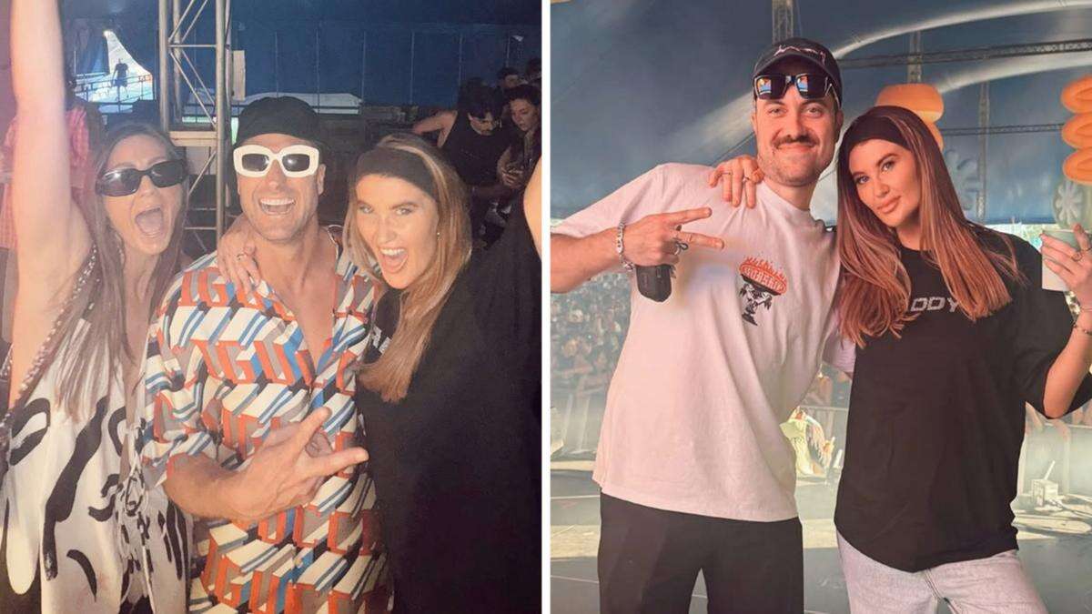 Perth MAFS star seen backstage with famous DJs at Wildlands