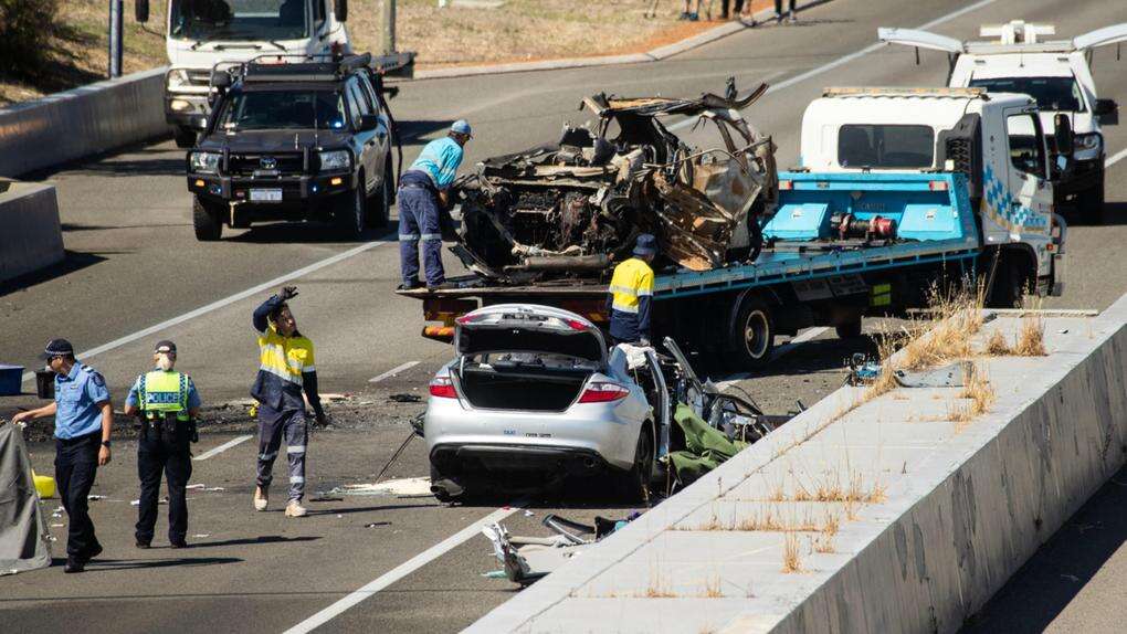 breakingFour killed in horrific crash on major Perth highway