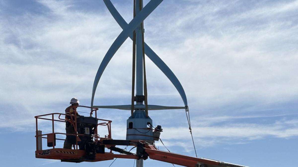 Researchers to give futuristic wind turbine a whirl