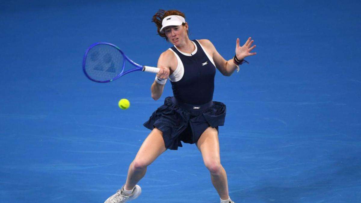 Young Aussie star Maya Joint beaten in Hobart semis