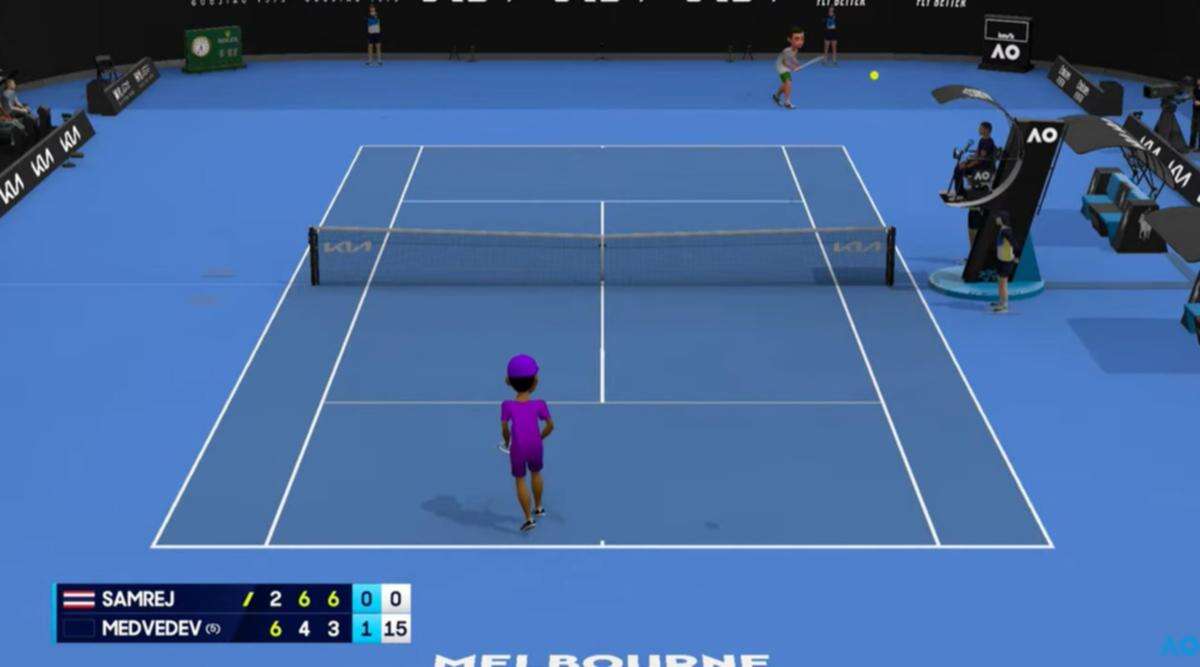 It’s the Australian Open, but not as we know it