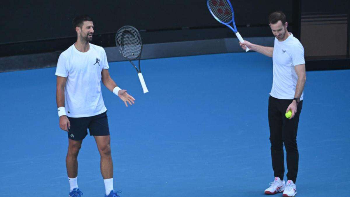 Djokovic embracing strange new experience with Murray