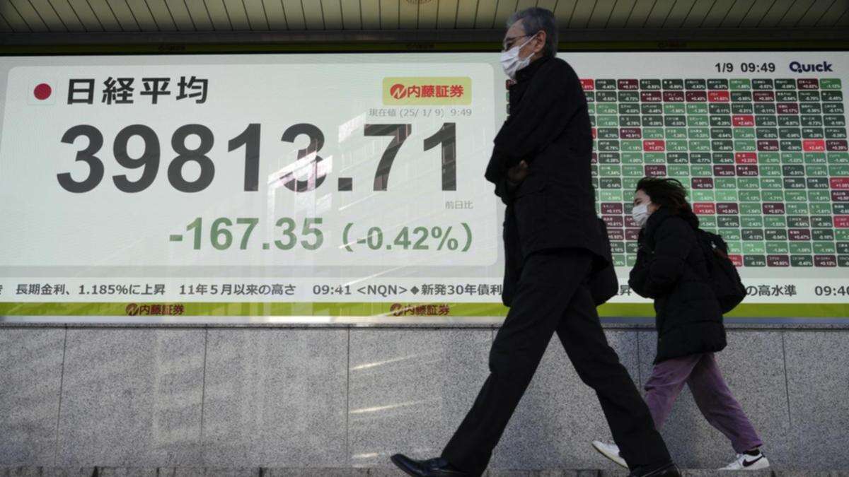 Nikkei slides as US inflation data awaited