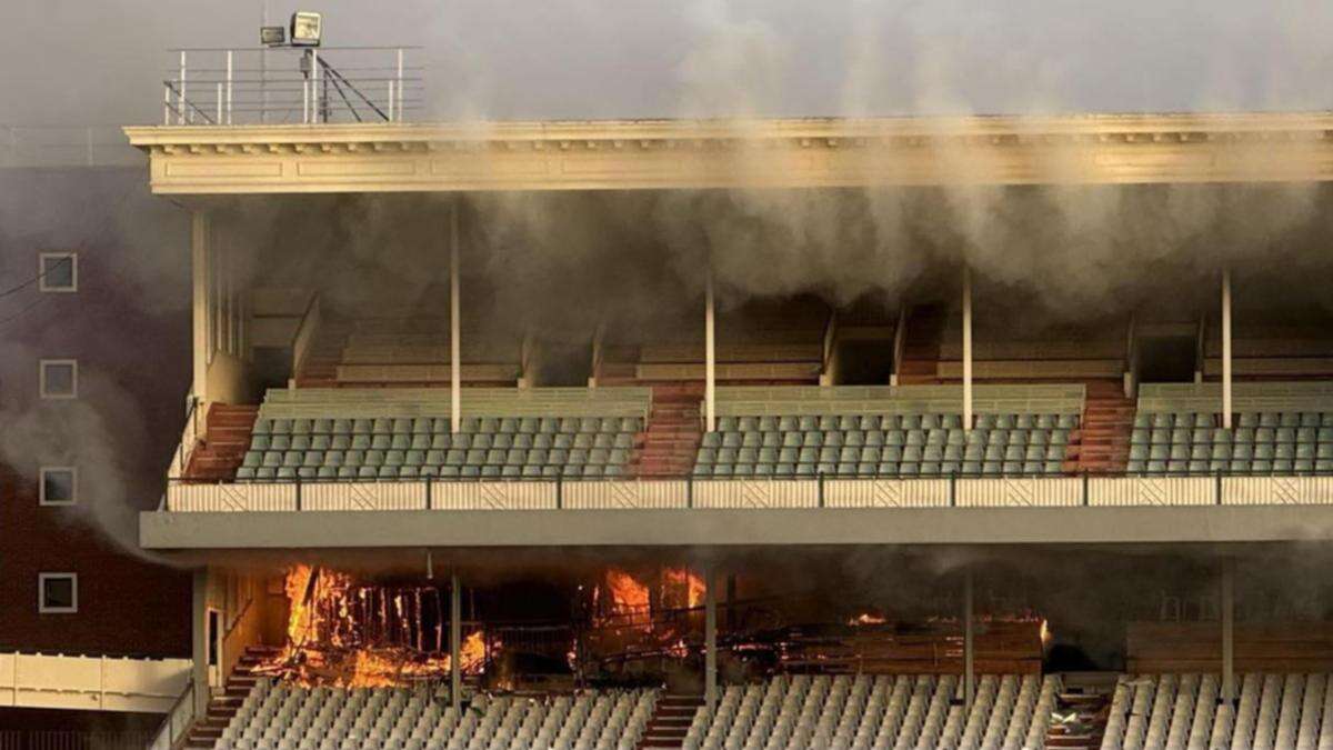 Alleged Caulfield Racecourse arsonist named