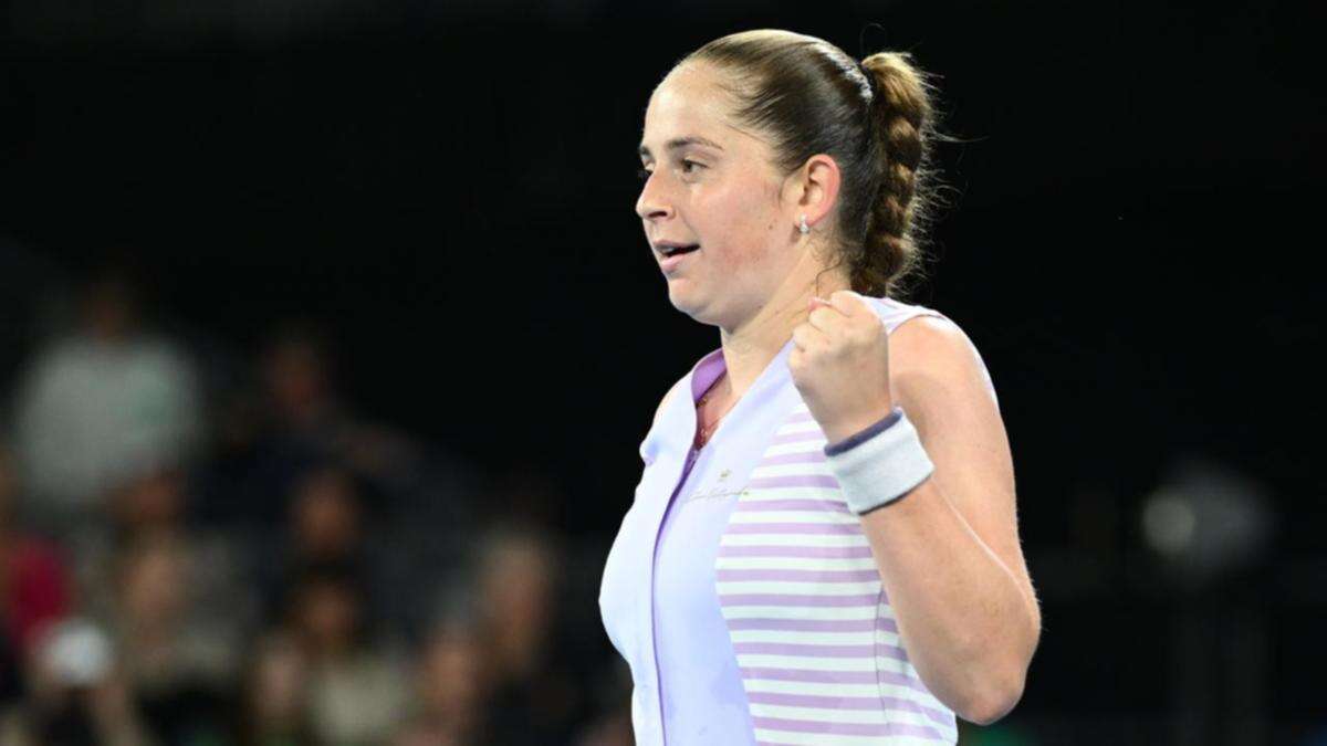 Ostapenko rallies after Adelaide International fright