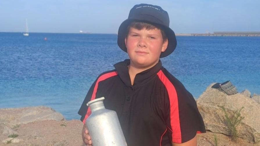 Young boy ‘saves Esperance’ by finding lethal canister