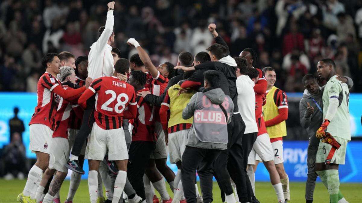 AC Milan fight back to claim Italian Super Cup final