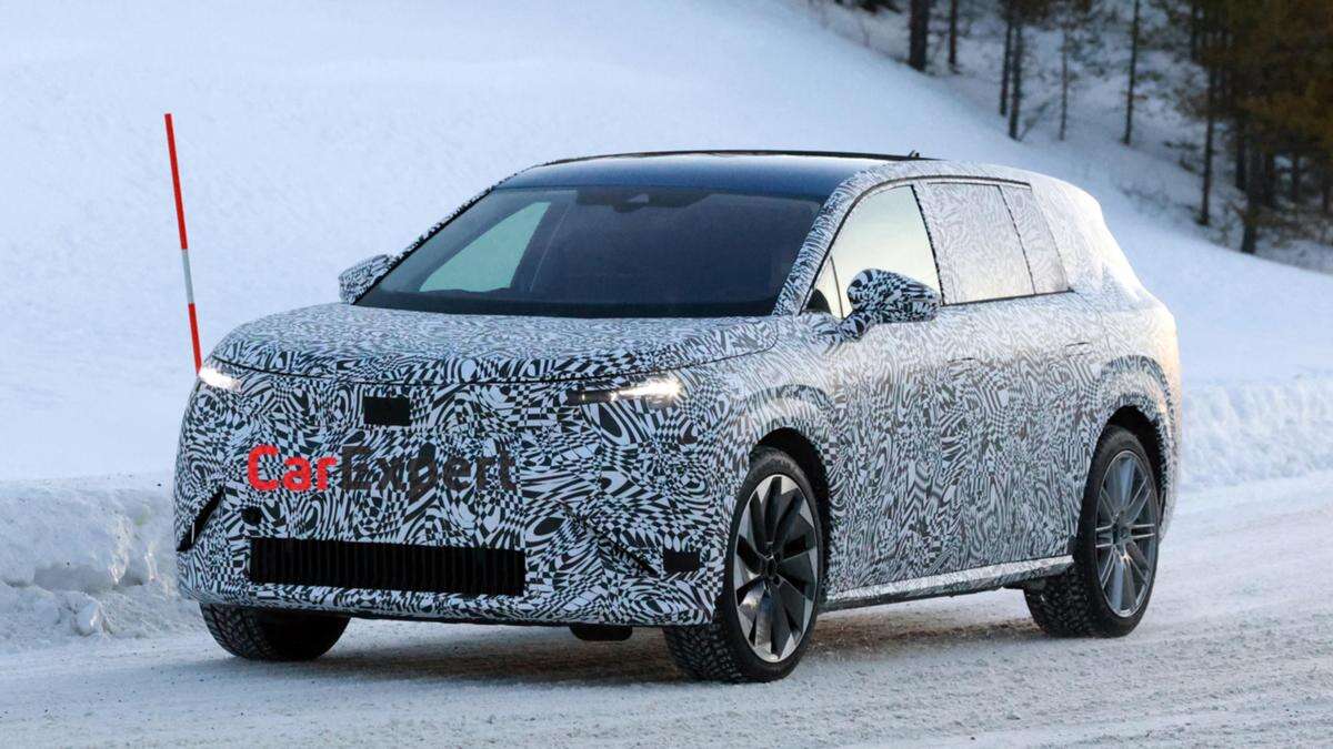 2026 Skoda Space: Seven-seat electric SUV spied