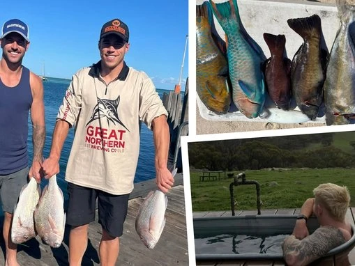Gone fishin’! Eagles escape winter chill on mid-season bye