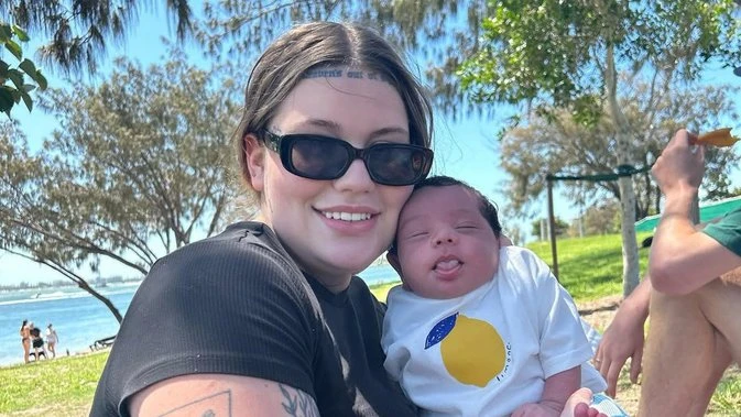 Mum forced to defend decision to share photo of deceased son