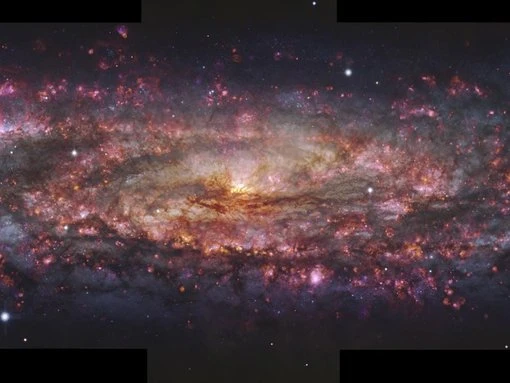 Nearby Sculptor galaxy revealed in ultra-detail