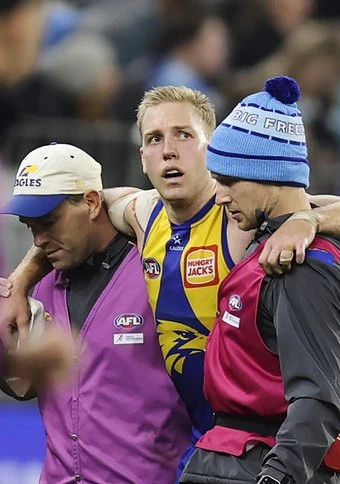 Eagles reveal Allen diagnoses as forward avoids surgery