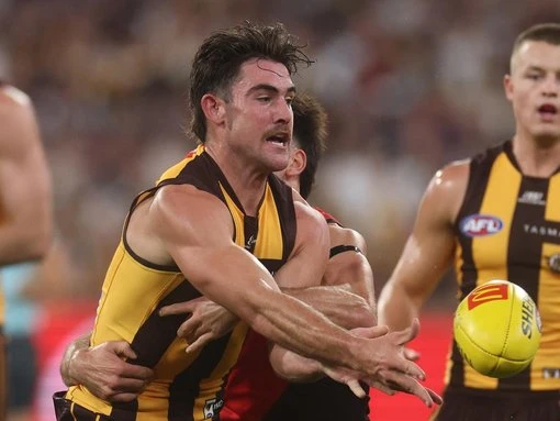 Hawks star kicks late winner to sink wayward Crows