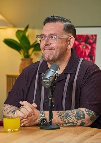 Nick Frost takes his own cutlery on holiday with him