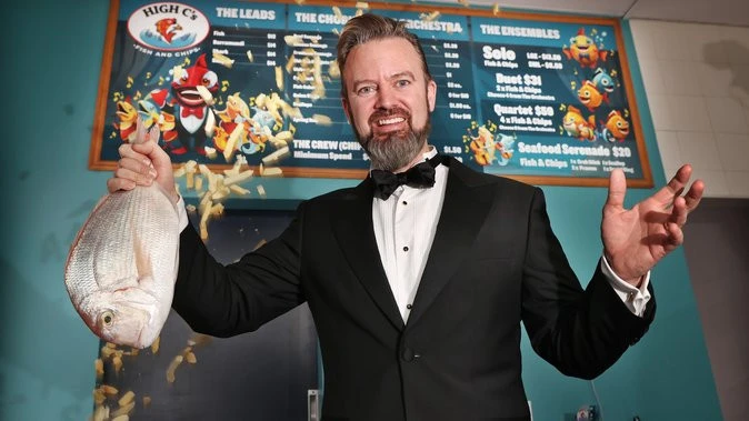 How Opera singer became owner of busy Perth fish & chip shop
