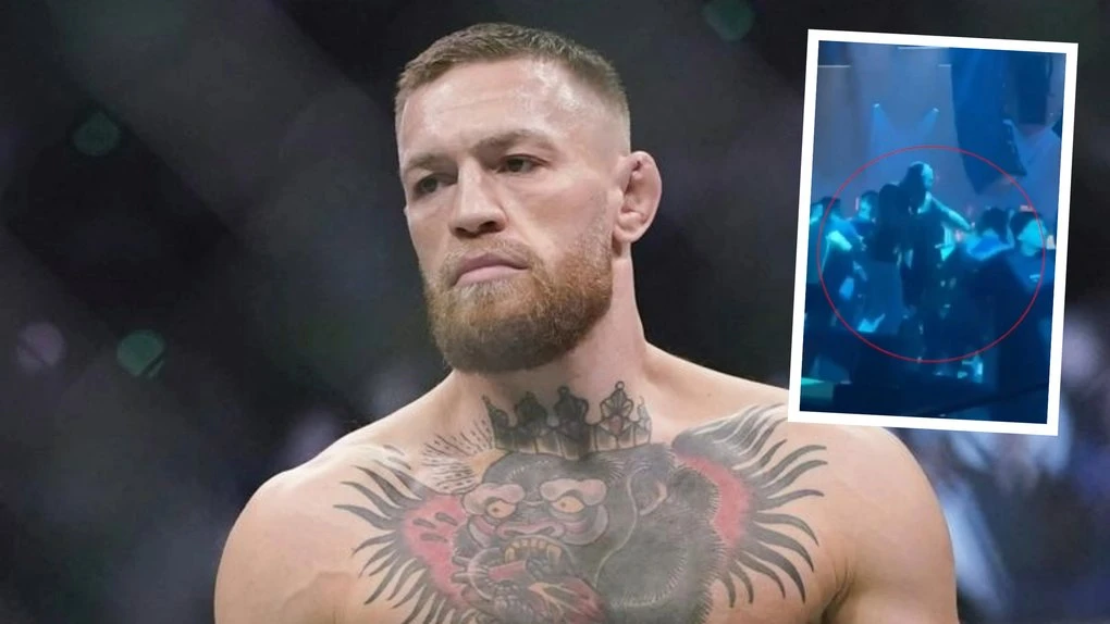 Footage emerges of Conor McGregor punching man in club